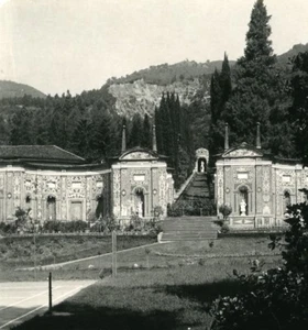 Italy Lake Como Cernobbio Villa d'Este Gardens Old Photo Stereoview Wehrli 1900 - Picture 1 of 3