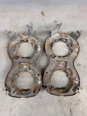 Ford Galaxie 1967 soporte montaje faros soportes cucharones montaje equipo original Foto 1 de 4