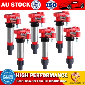 6×Ignition Coil Fit For Holden Commodore VE SV6 Sedan Wagon 3.6 i V6 2007 - 2012 - Picture 1 of 16