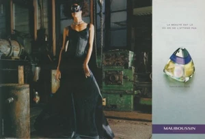 Publicité papier - advertising paper - Mauboussin 2 pages - Picture 1 of 1