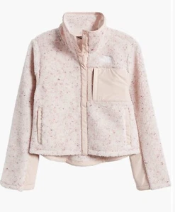 NWT North Face Girl’s Mashup Fleece Jacket Pink Moss Size 10 MEDIUM - Picture 1 of 7