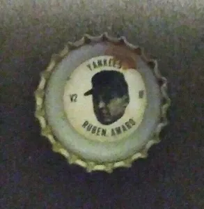 1960's Coca Cola Cap- Ruben Amaro (Yankees) #V2 exc-near mint(see scan) - Picture 1 of 1