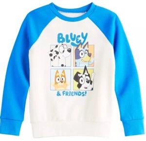 Boys 7 Jumping Beans® Bluey & Friends Fleece Sweatshirt. NWT - Picture 1 of 1