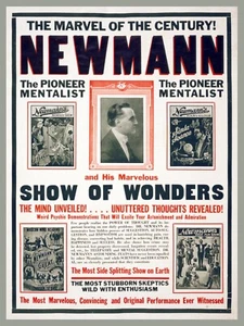 13665.Decor Poster print.Room Wall art design.Newmann Magician Hypnotist.Magic - Picture 1 of 1