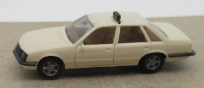 Micro Herpa Ho 1/87 Opel Senator 3.0 E Taxi Bianco Crema No Box - Immagine 1 di 4
