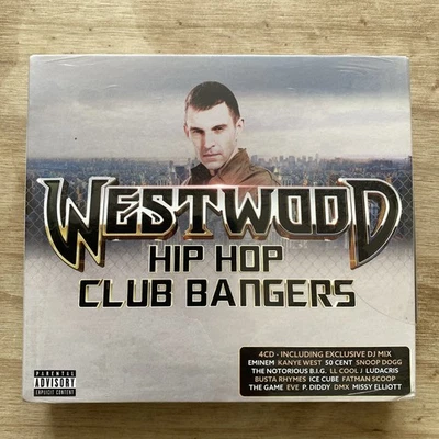WESTWOOD : Hip Hop Club Bangers - NEW & Sealed 4 disc CD Box Set Anthems (2017) - Image 1 of 4
