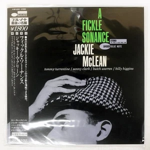 JACKIE MCLEAN A FICKLE SONANCE BLUE NOTE BST84089 Japan OBI INSERT VINYL LP - Picture 1 of 1