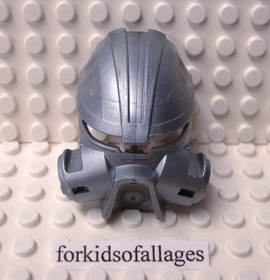 LEGO Bionicle Mask 47327 Kiril Pehkui Pearl Light Gray (8763 Toa Norik)