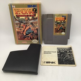 P.O.W.: Prisoners of War NES Nintendo Complete CIB.