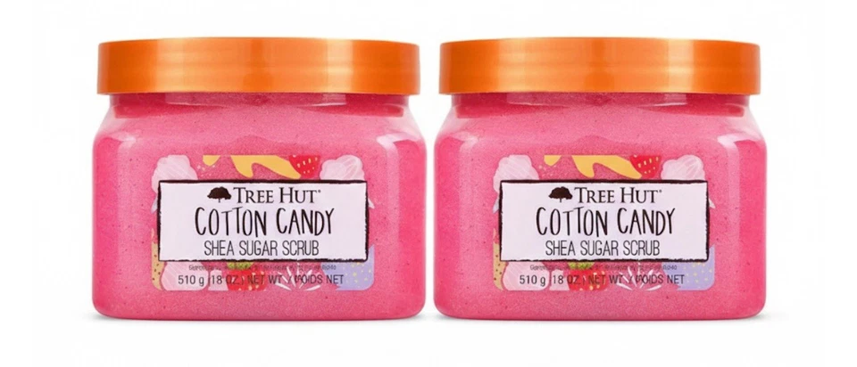 Tree Hut Cotton Candy Shea Sugar Body Scrub - 18 fl oz