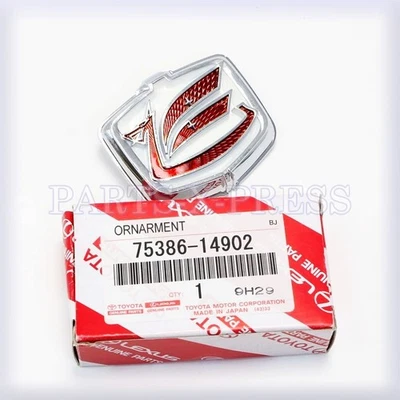 JDM TOYOTA CELICA DRAGÓN ROJO CUARTO PANEL TRASERO EMBLEMA VIKINGO INSIGNIA 75386-14902 Foto 1 de 4