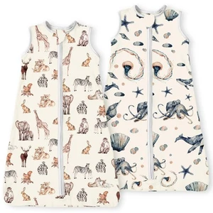 Baby Sleep Sack 6-12-15 Months Light Wearable Blanket for Babies with 2-Way Z... - Picture 1 of 8