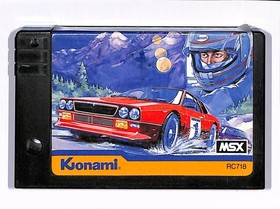 Hyper Rally MSX RC718 Konami Racing Video Game NTSC-J Japan