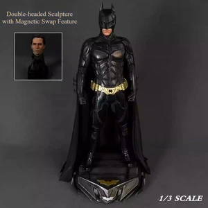 DC El Caballero Oscuro Batman Christian Bale 1/3 Resina GK Estatua Coleccionable Regalo - Imagen 1 de 14