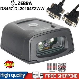 Zebra DS457-DL20104ZZWW 1D/2D Festmontage Barcode Scanner QR Barcodeleser Kit - Bild 1 von 11