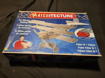 Bojeux Toys Fokker Dr 1 Triplane, Matchitecture, #6610, Model Building Kit - Image 1 of 3