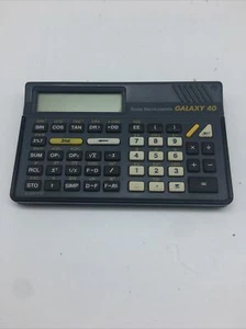 CALCOLATRICE VINTAGE TEXAS INSTRUMENTS GALAXY 40x ITALIA RARA - Foto 1 di 4