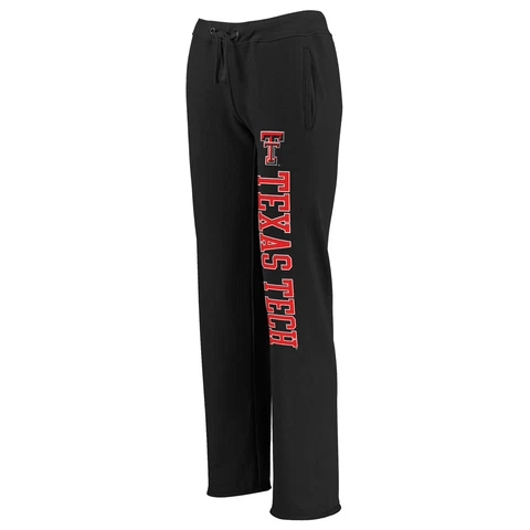 Women's Fanatics Branded Black Texas Tech Red Raiders Sideblocker Sweatpants Cover