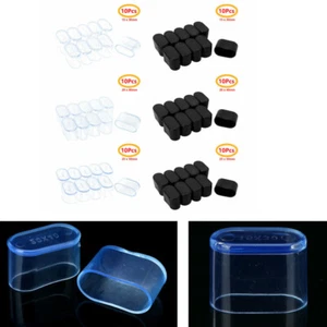 10Pc 2" Rubber Chair Leg Caps Feet Cover Pad Furniture Table Floor Protectors - Picture 1 of 38