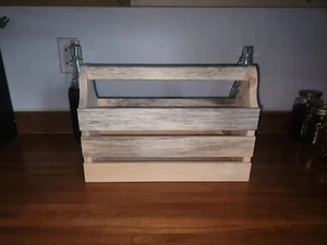 Wooden Crate With Handle - Picture 1 of 9