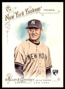 2014 Topps Allen & Ginter #235 Masahiro Tanaka RC New York Yankees