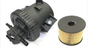 Fuel Filter Housing + Filter for Citroen Fiat Peugeot Suzuki 2.0 2.2 HDi Diesel - Picture 1 of 2