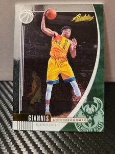 2019 Panini Absolute Memorabilia Retail #75 Giannis Antetokounmpo Bucks - Picture 1 of 2