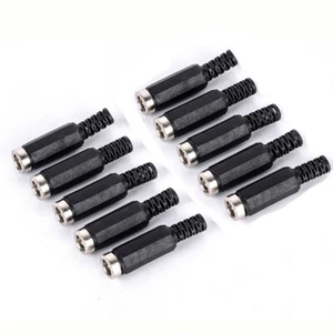 10 pièces DC Alimentation Femelle Jack Adaptateur Connecteur Prise 2.1 x 5.5 mm - Imagen 1 de 5