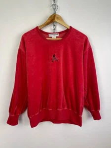 Sonia Rykiel made in France vintage sweathshirt red Medium cotton - Picture 1 of 9