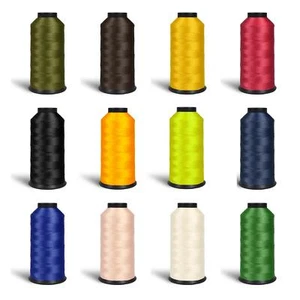 STRONG 40'S BONDED NYLON UPHOLSTERY LEATHER FURNITURE WORK SEWING THREAD 3000M - Picture 1 of 46