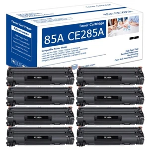8 Black CE285A Toner Compatible with HP LaserJet P1102W M1217nfw MFP Printer - Picture 1 of 1