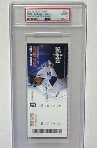 Francisco Lindor MLB DEBUT Season Ticket FULL (14.06.15) Indians/Mets GEM PSA 10 - Bild 1 von 4