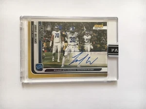 2022 PANINI INSTANT#189 JAMAAL WILLIAMS SETS FRANCHISE TD RECORD GOLD AUTO #9/10 - Picture 1 of 2