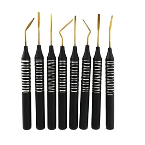 8Pc Dental Flexible Periotome Serrated Blade Periodontal Root Extraction DN-2459 - Picture 1 of 1