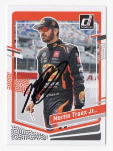 AUTOGRAPHED Martin Truex Jr. 2024 Donruss Racing FINAL SEASON (#19 Bass Pro Driv - Picture 1 of 2