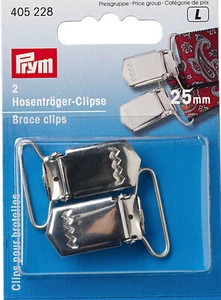 GANCI CLIP RICAMBI BRETELLA ARGENTO MISURA 2,5 CM - COPPIA - Foto 1 di 1