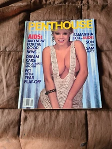 Penthouse Magazine JUNE1987 - 1980's POPSTAR SAMANTHA FOX(RARE) - Picture 1 of 2