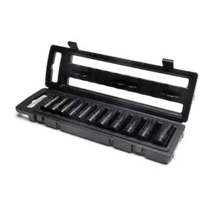Husky 1/2 in. Drive SAE 6-Point Impact Socket Set with Storage Case (11-Piece) - Picture 1 of 6