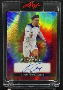 2024 Leaf Electrum Multisport Jack Grealish Tie Dye AUTO 8/9 #BAJG1 - Bild 1 von 2