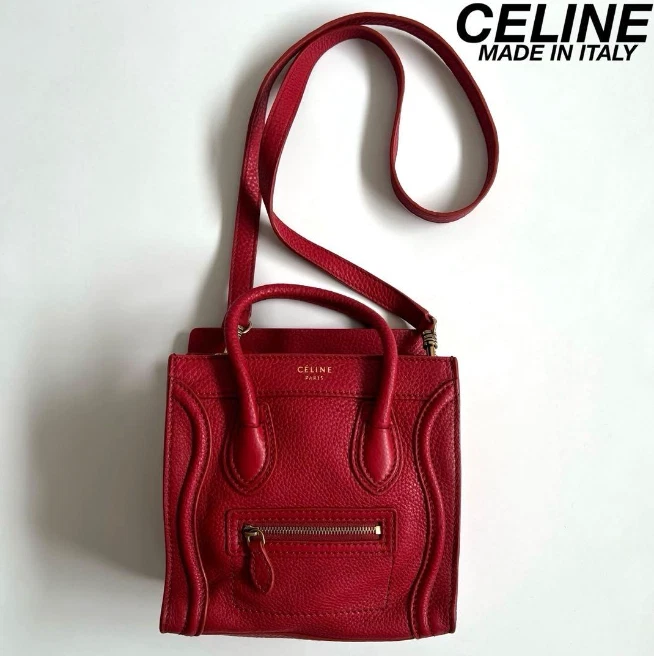 BOLSO DE MANO CELINE EQUIPAJE NANO SHOPPER Excelente estado Foto 1 de 4