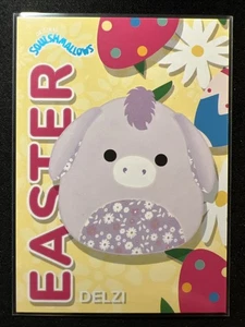 2024 Panini: Squishmallows-Seasonal/Easter #3 Delzi 🧸🐷🧸 - Picture 1 of 2