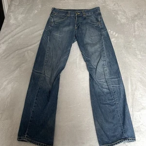 Levi"s Engineered Vintage Mens Twisted Leg Denim Jeans Blue Size W32 L33.5 - Picture 1 of 18