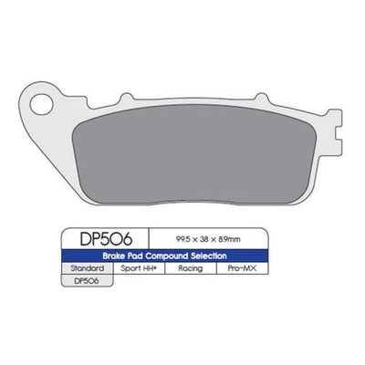 DP Freni Pastiglie Standard in metallo sinterizzato KIT - Imagen 1 de 3
