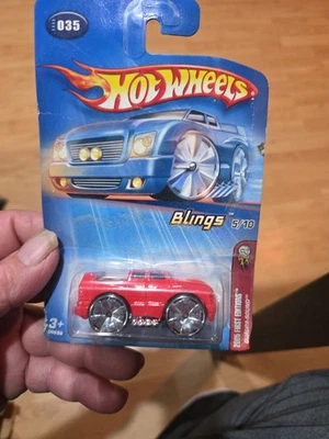 Hot Wheels 2005 primeras ediciones Blings Quadra-Sound 5/10 035 G6698 sin usar, en caja Foto 1 de 4