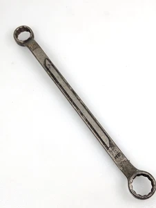 Vintage Herbrand Tools 3929 Double Offset Box End Wrench 11/16" x 5/8" USA Tool - Picture 1 of 4