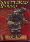 Shattered Sword Dwarf Army Deck MINT Fantasy Battle Card Game