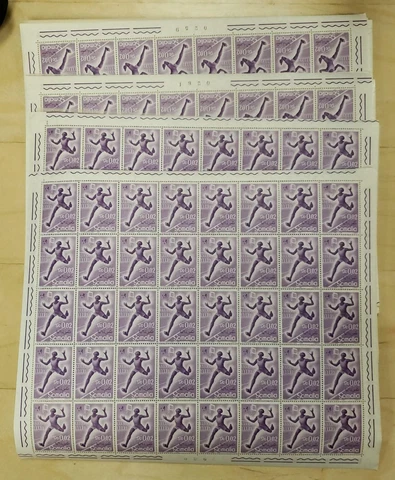 WHOLESALE LOT - Somalia Scott 221 - Sports - 10 SHEETS - MNH Cover
