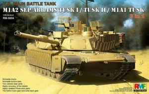RYEFIELD MODEL RFM RM-5004 1/35 U.S. M1A2 SEP Abrams Tusk I/ Tusk II/ M1A1 Tusk - Picture 1 of 12