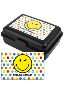 Smiley Brotdose - Smileyworld - Lunchbox Butterbrotdose Trennwand  - Bild 1 von 5