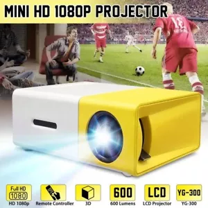 Tragbarer Mini Projektor High Definition 1080P ABS TFT-LCD Kontrast 800:1 - Bild 1 von 17